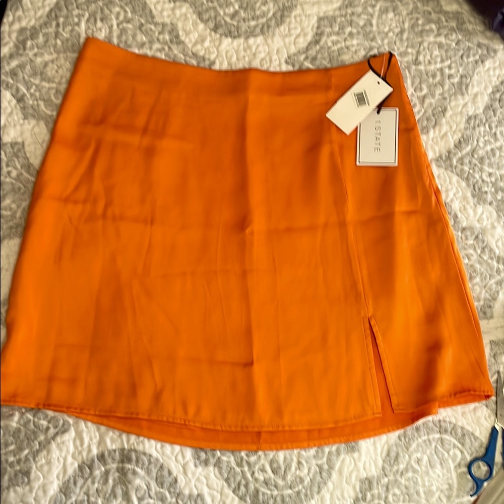 Orange Skirt by